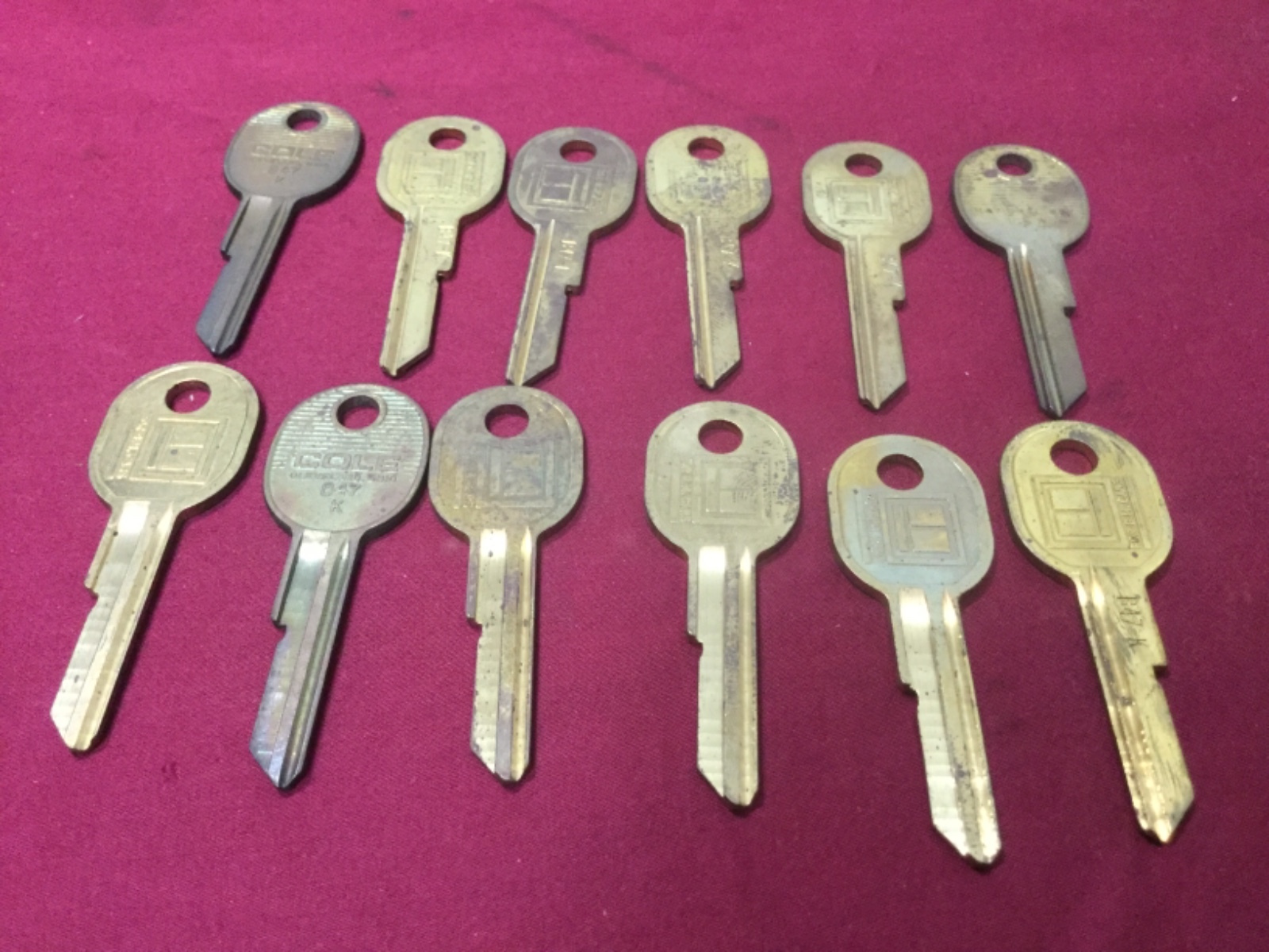 GM Key Blanks B47K, Set of 12 - Locksmith