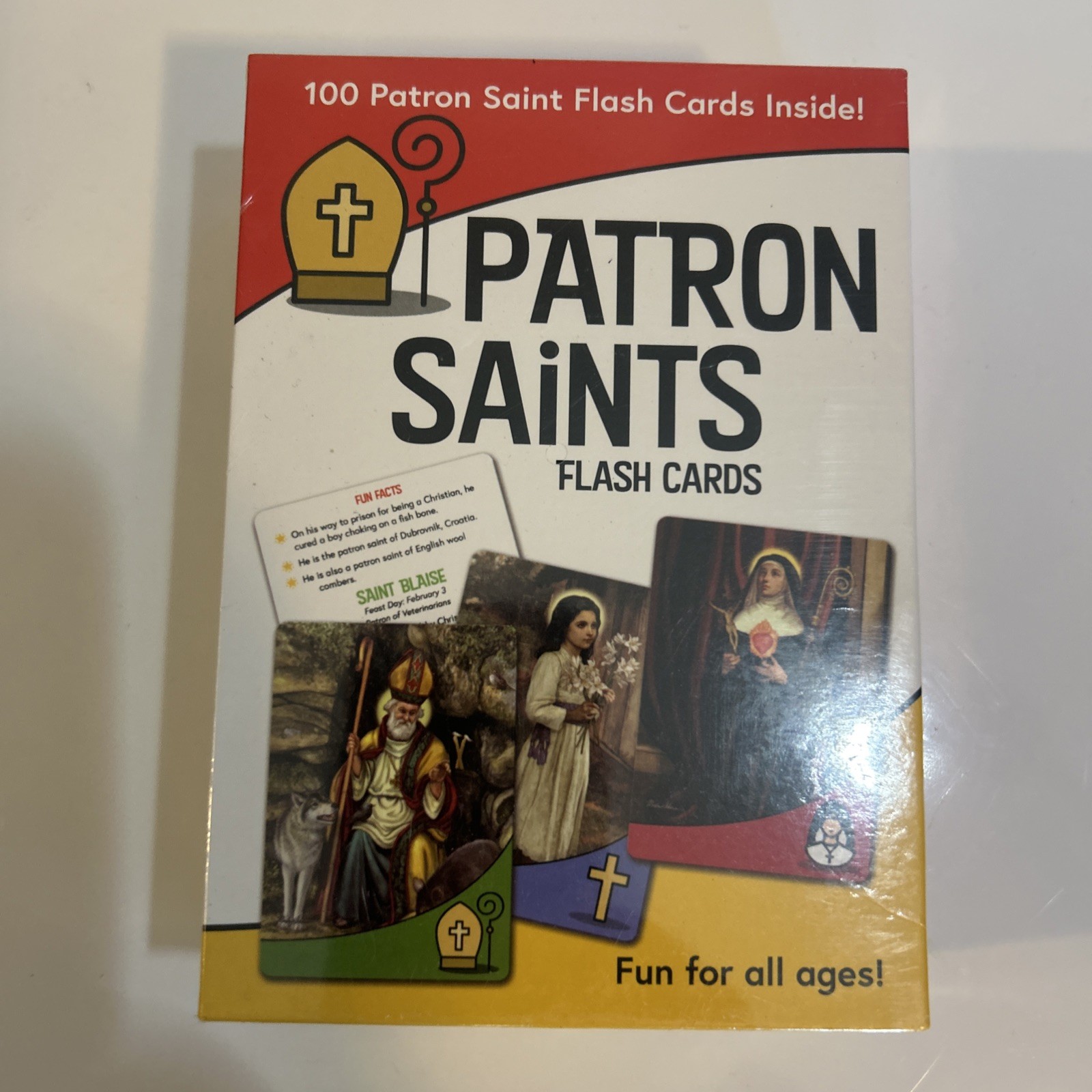 Patron Saint Flash Cards New Sealed 100 Patron Saint