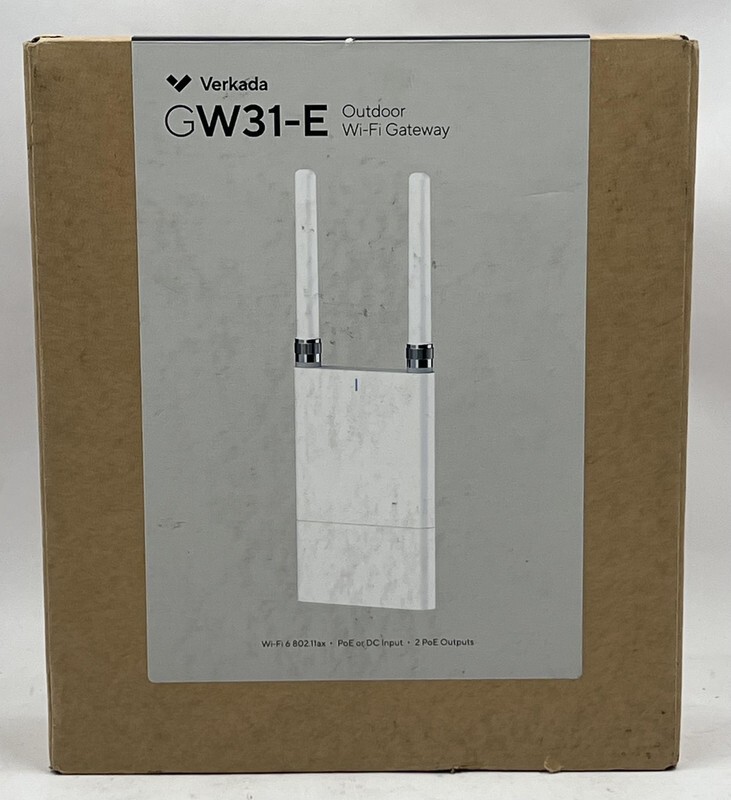 VERKADA GW31-E-HW OUTDOOR WI-FI 6 GATEWAY WITH POE++ 7A-B2701-A