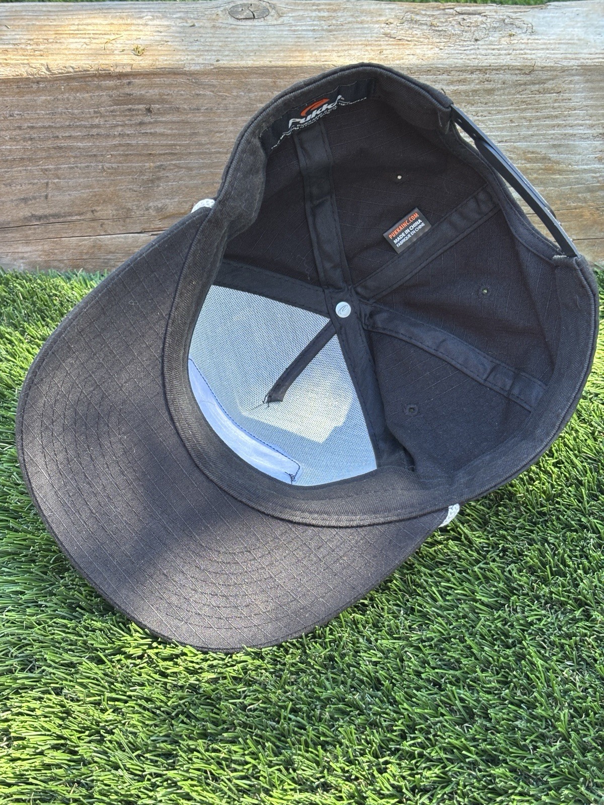 TPC Scottsdale SnapBack Golf Hat Pukka Adjustable Black Rope Hat ~EUC~