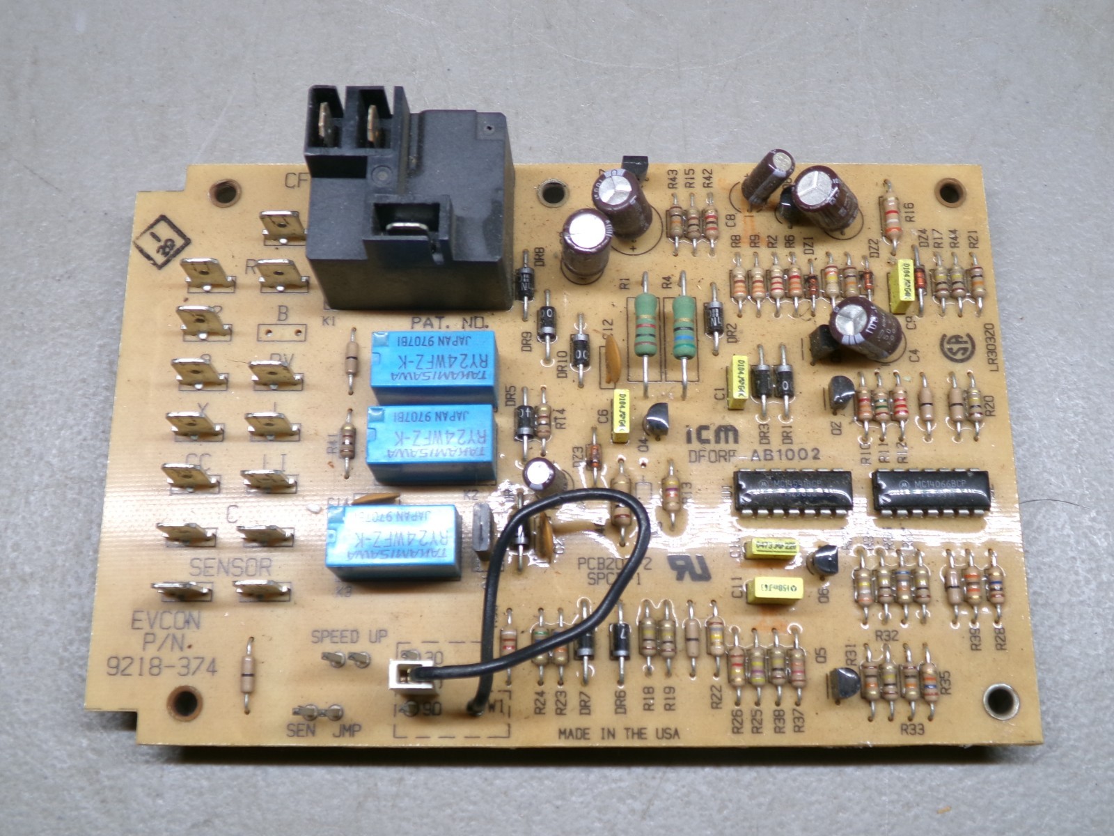 EVCON P/N/ 9218-374 DEFROST CONTROL BOARD COLEMAN