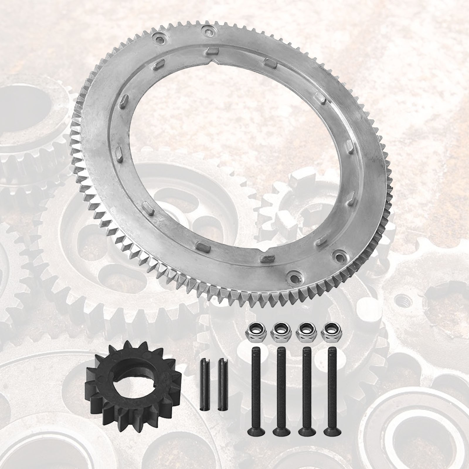1 Set Flywheel Ring Gear for Briggs & Stratton 19G412-1180-E2 Misc Tool