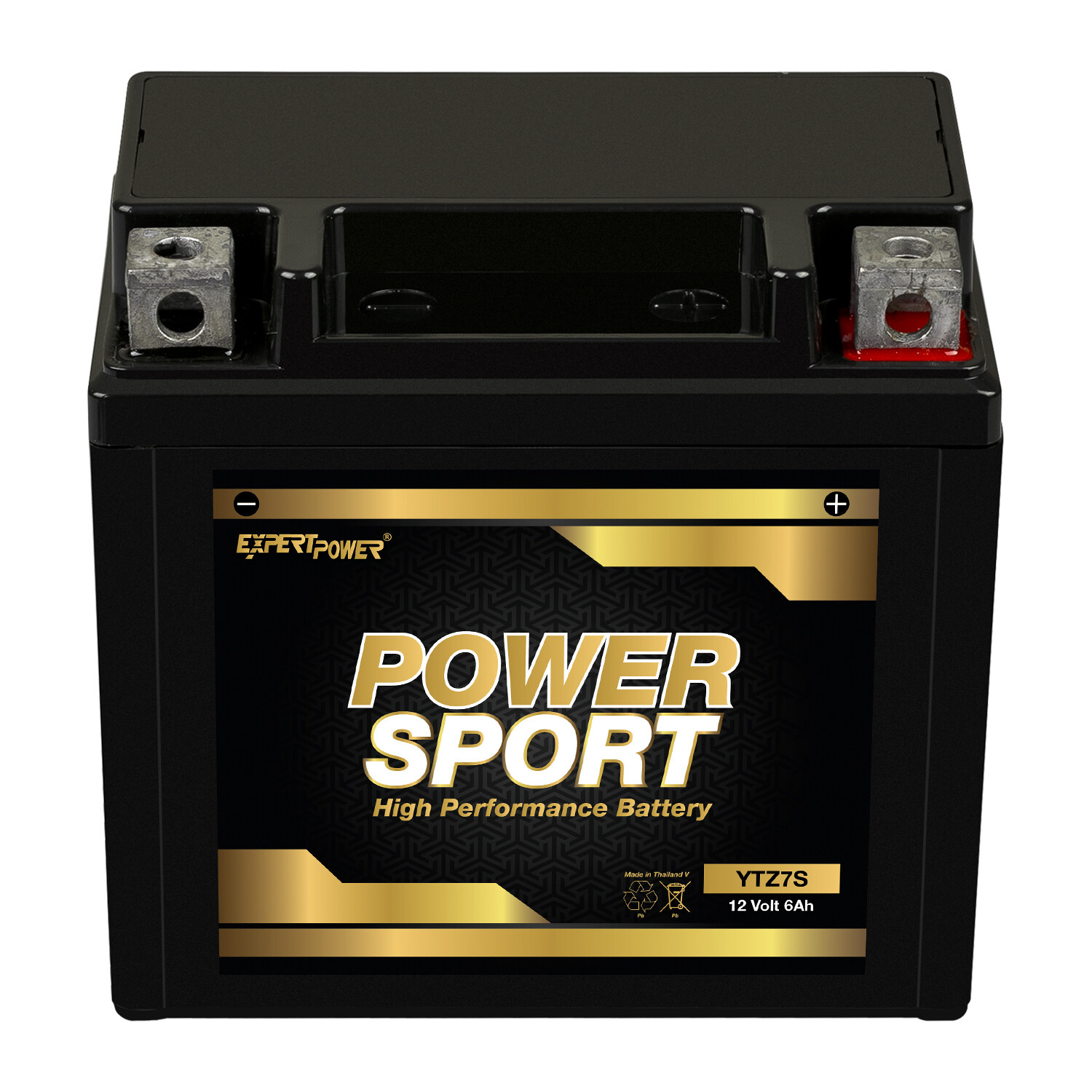 YTZ7S 12V 6AH Battery Replacement for GTZ7S Motorcycles