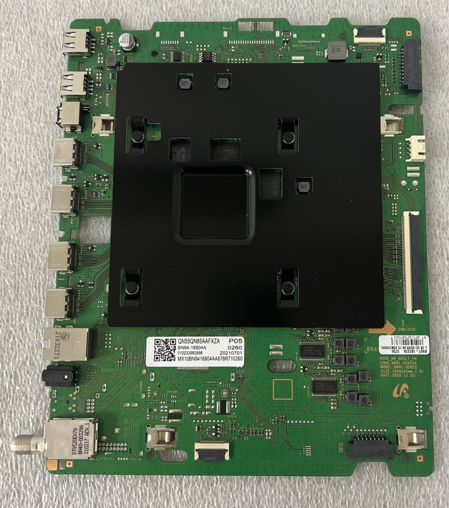 Genuine Samsung QN55QN85AAFXZA MAIN BOARD BN94-16804A for Version BA01