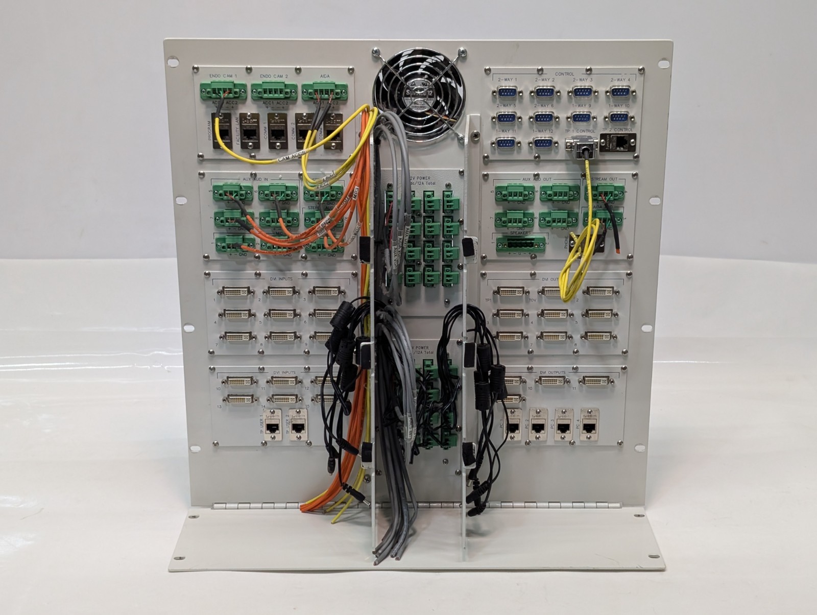 Custom Patch Panel Routing Junction from a Karl Storz OR1 Medical Operating Room