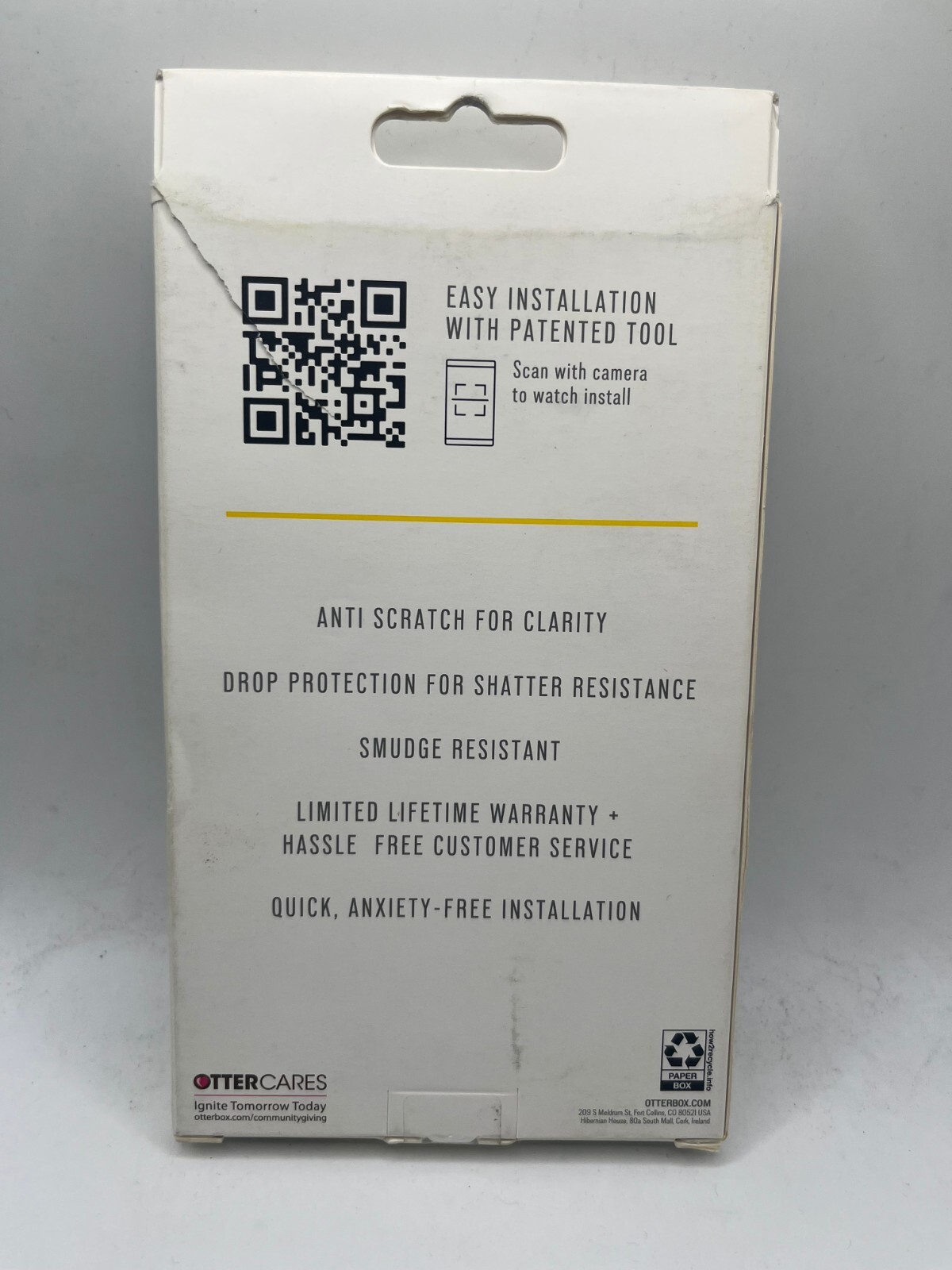 OtterBox Clearly Protected Glass Screen Protector for iPhone 13 & iPhone 13 Pro