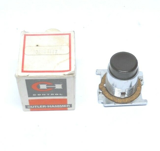 NEW EATON 10250T117 PUSHBUTTON LONG BROWN BUTTON, CUTLER-HAMMER, NIB
