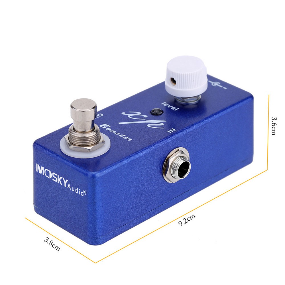 MOSKYAudio XP Booster Electric Guitar Effect Pedal Mini Single Effect With MCEZ