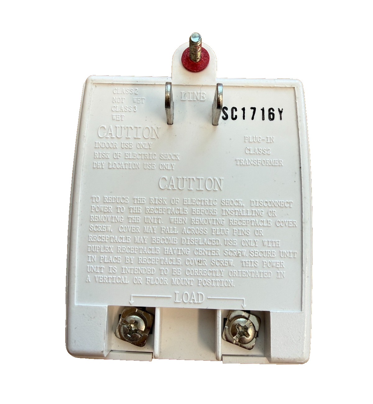 Codex SEP‑1640U Plug‑In Class 2 Transformer -