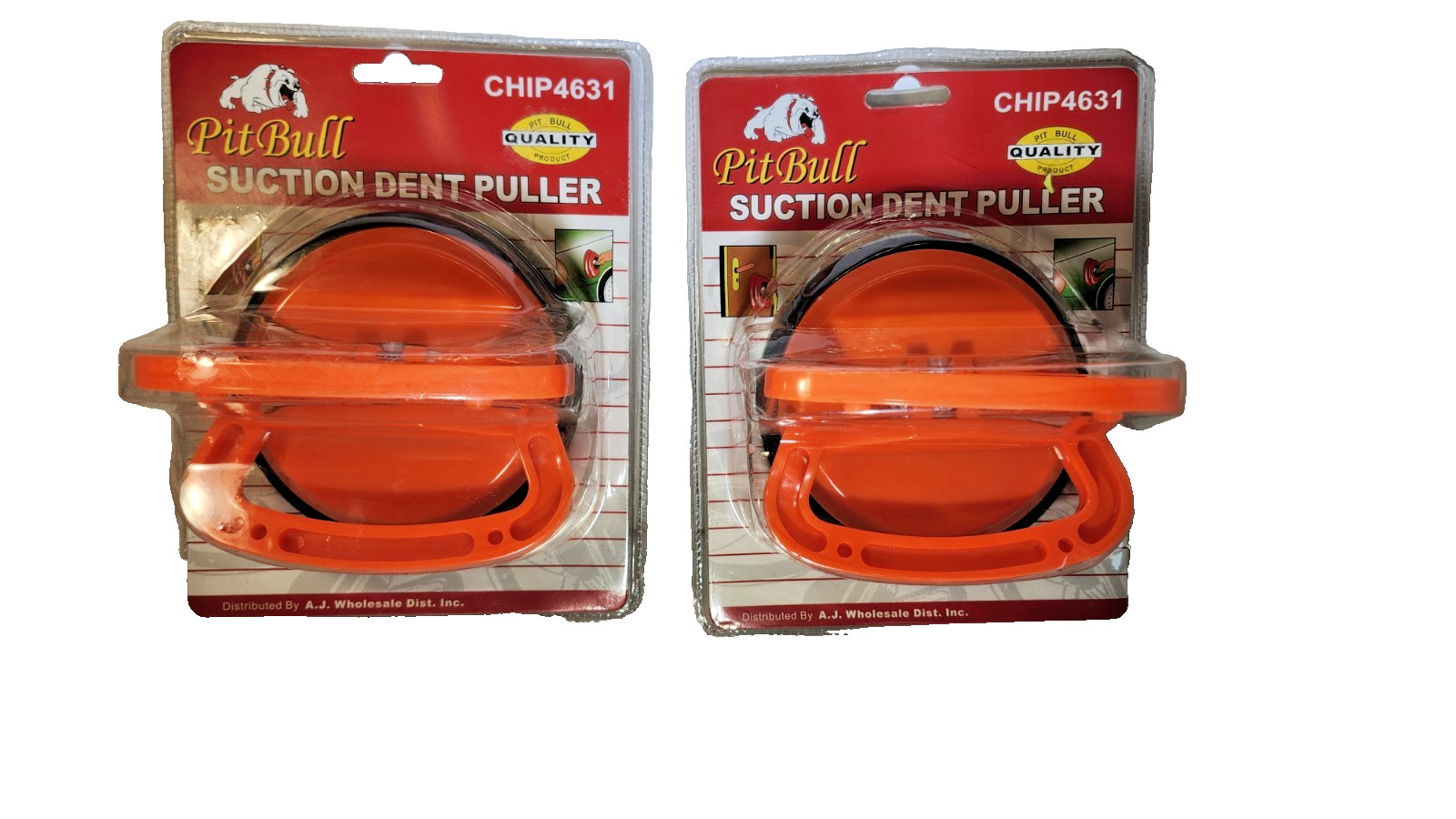 2 Suction Cup Auto Car Dent Puller Tool 4 1/2 inch - Carry Capacity 110 Pounds