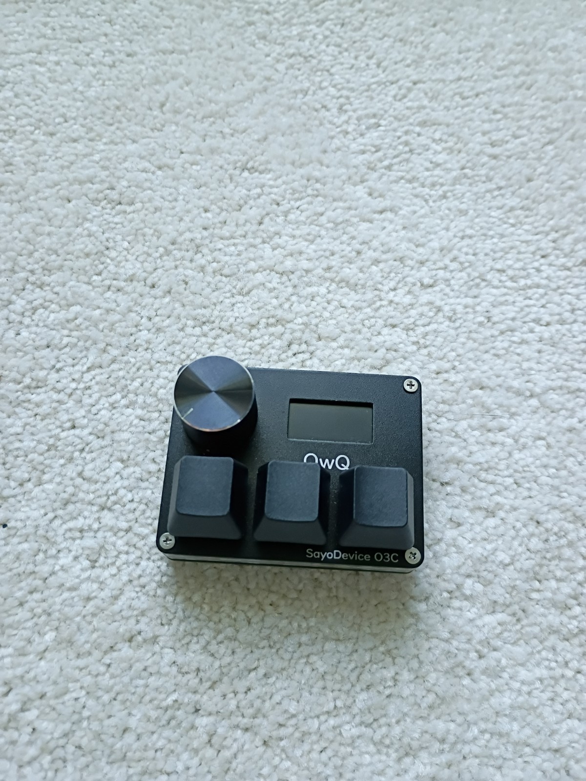 SayoDevice 03C Wired USB-C Macro Keypad with Rotary Knob