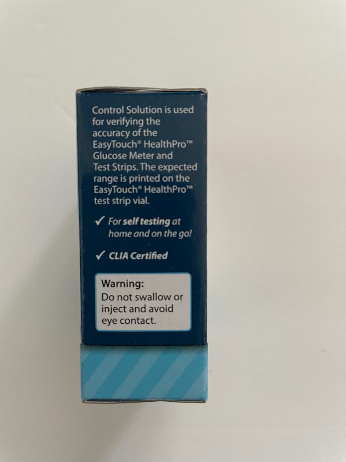 EasyTouch BLU Link Control Solution High & Low 1 Ea. 3.5ml. Expiration 08/2026