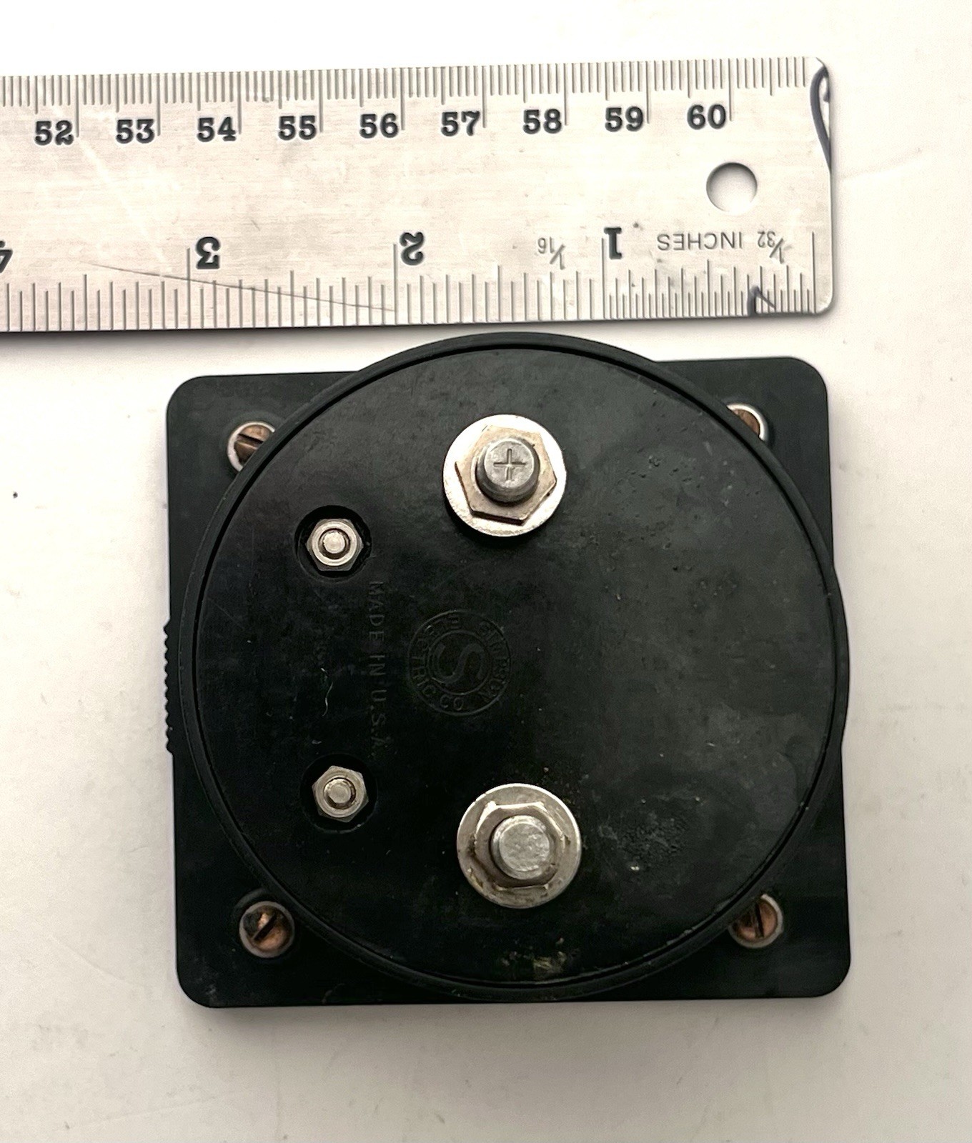 Vintage RCA Diodes Line Check Panel Meter Deco Bakelite Poor / Good Simpson Co