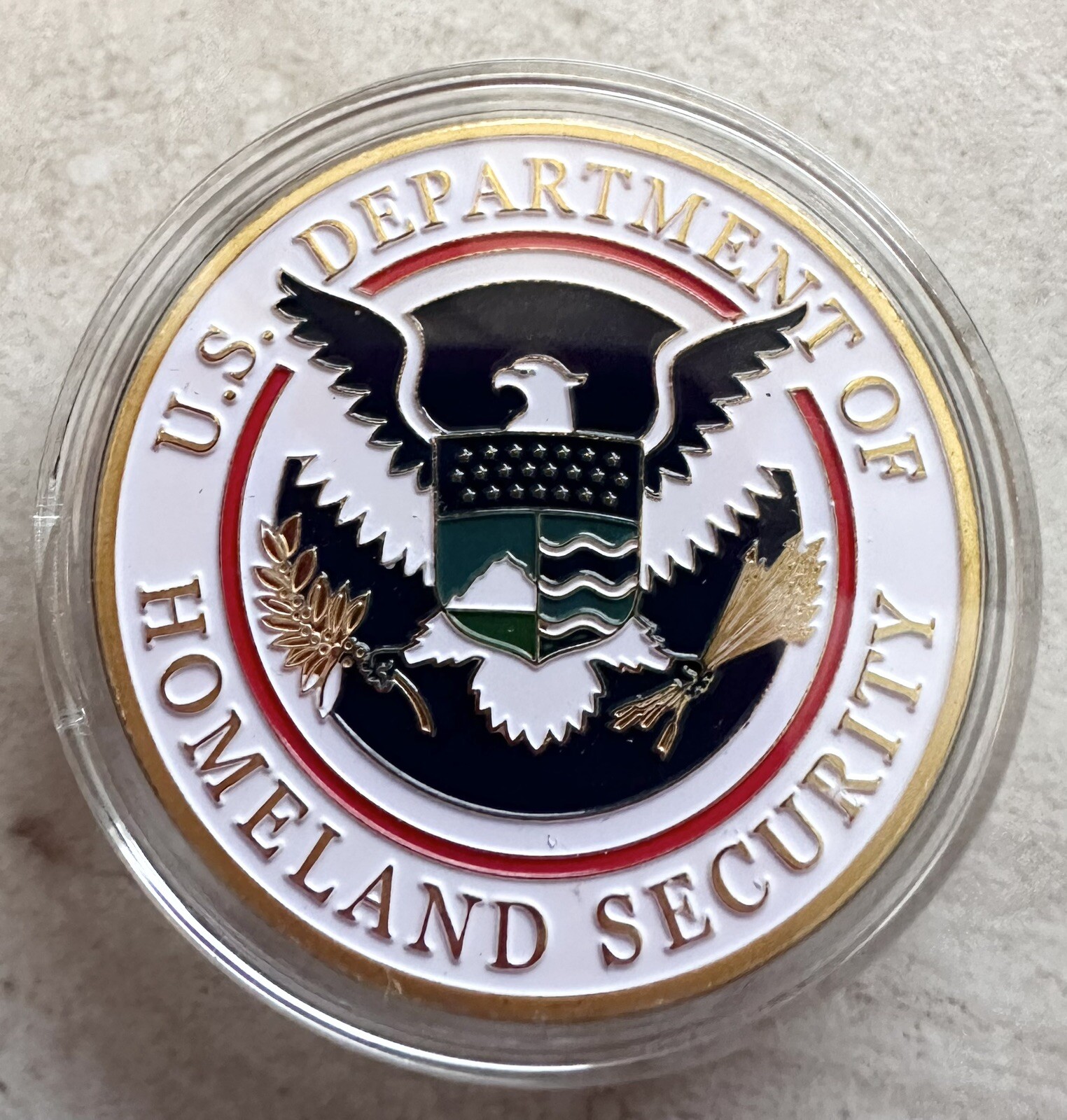 Challenge Coin ICE Special Agent
