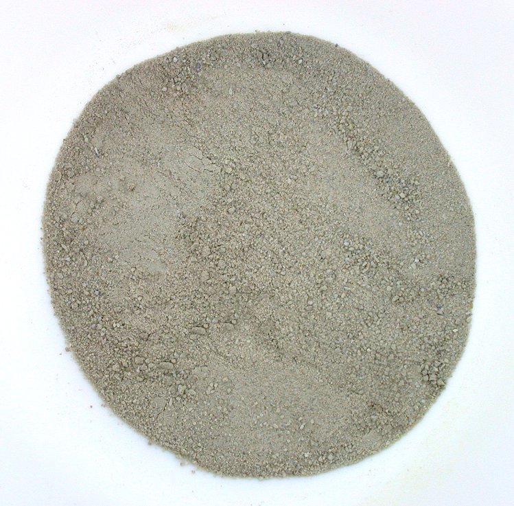 One Ounce Gray Brown Dyed Calcite Craft Inlay Sand Painting Powder 2mm And Less