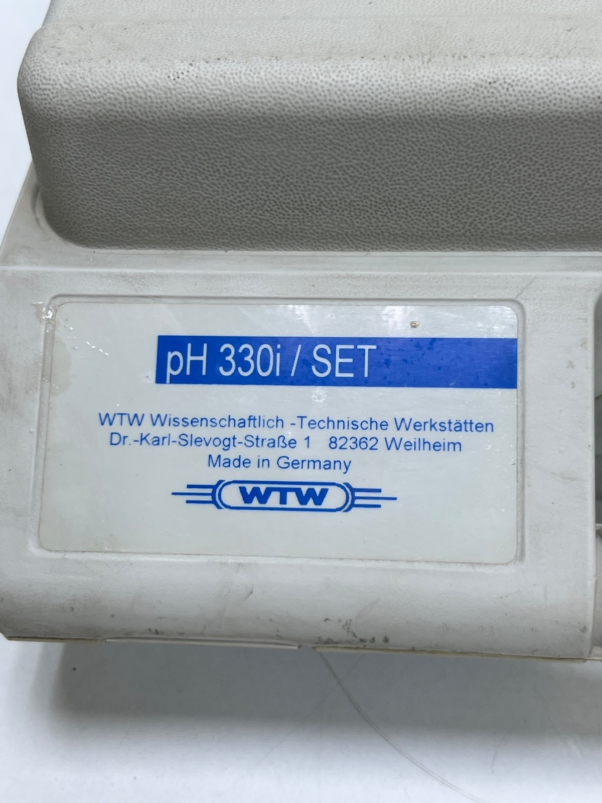 WTW PH330i + SenTix 41 PH Meter