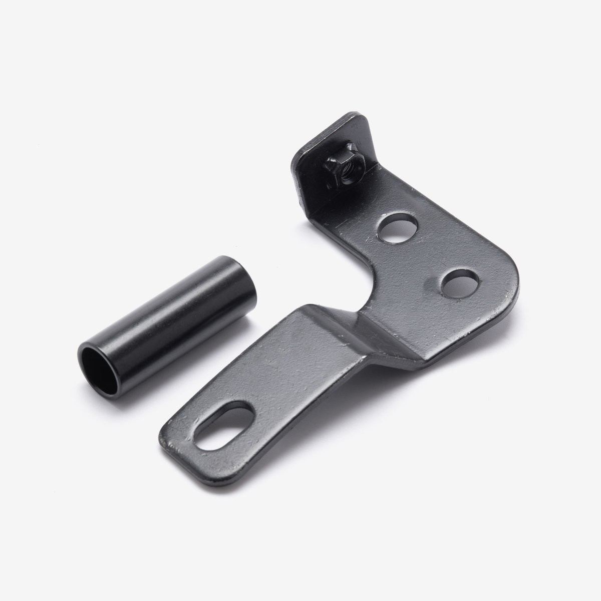 Rear Right Panel Bracket for SK125-8-E5 Powder-Coated Black Steel PNLB052 BELLY