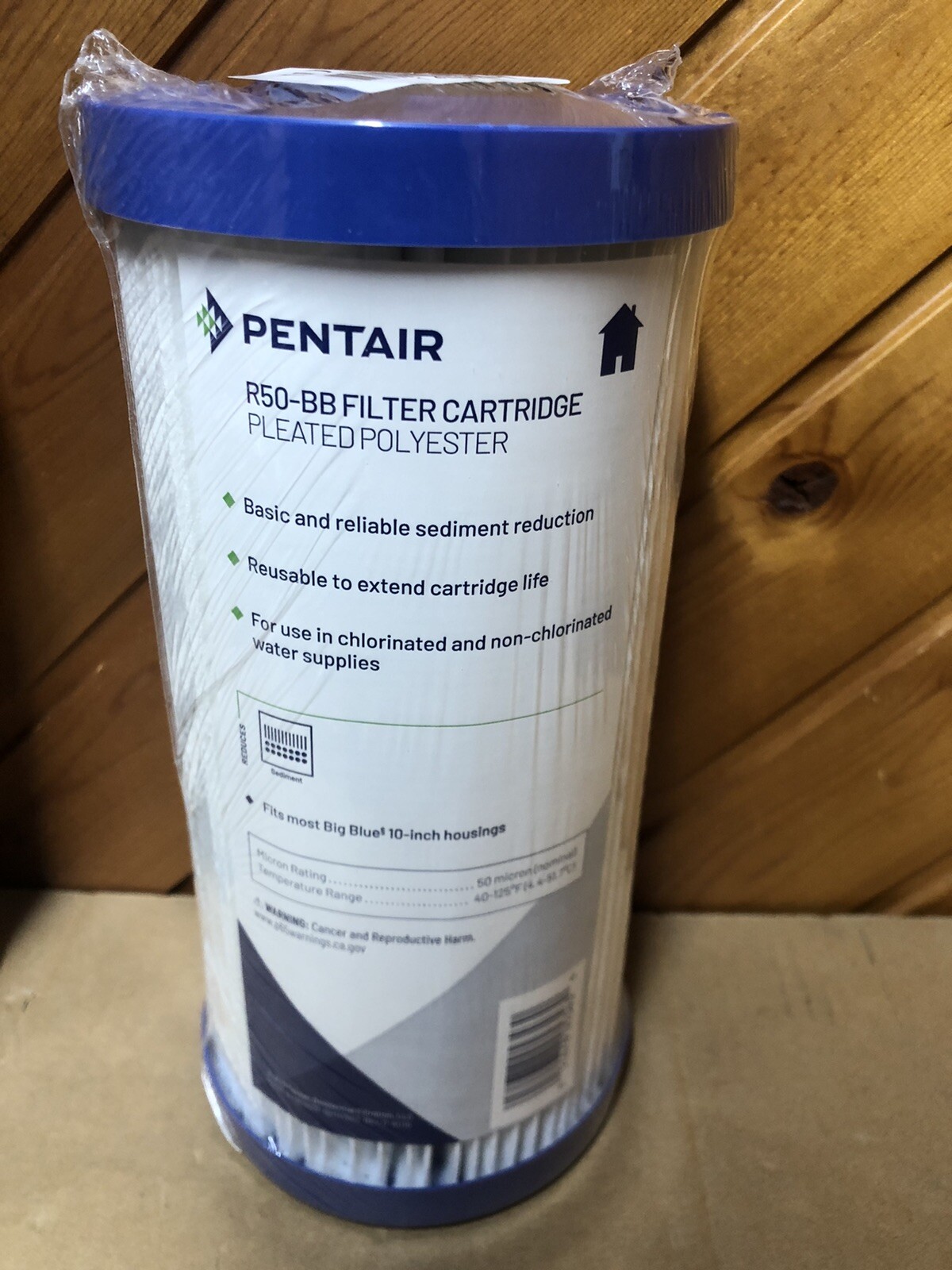 Pentair R50-BB Filter Cartridge Pleated Polyester Brand New