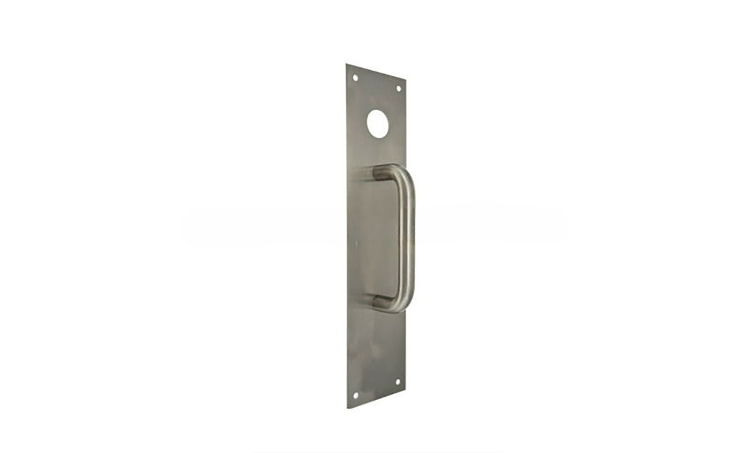Don Jo CFC-7015-630 DON-JO PULL PLATE WITH HOLE 15 IN aluminum
