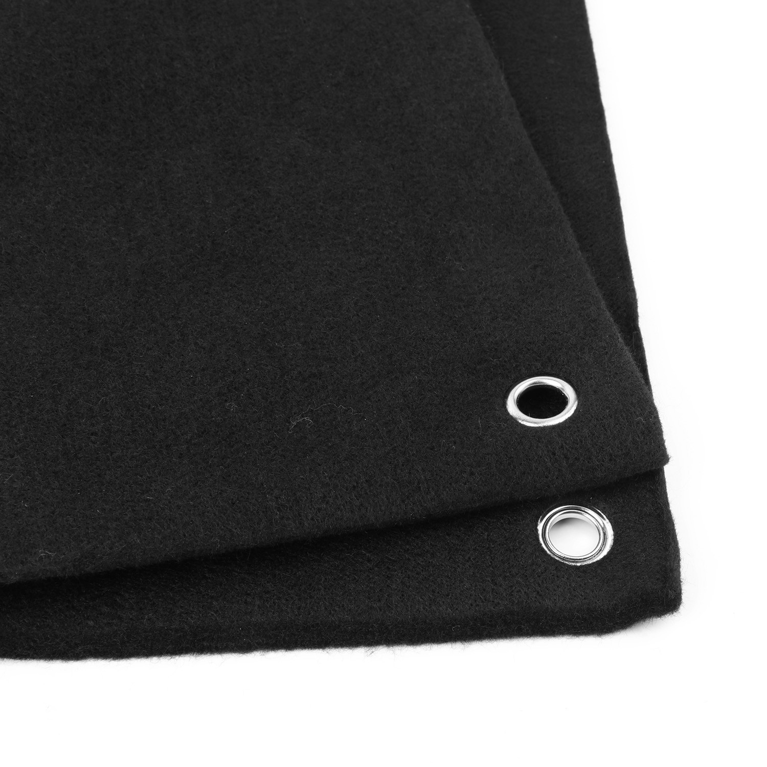2Pcs 12"x12" Carbon Felt Welding Blanket – Fireproof Flame Retardant Heat Shield