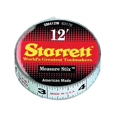 Measure Stix™ Steel Measuring Tapes, 3/4 in x 6 ft L.S.  63169 49659631692