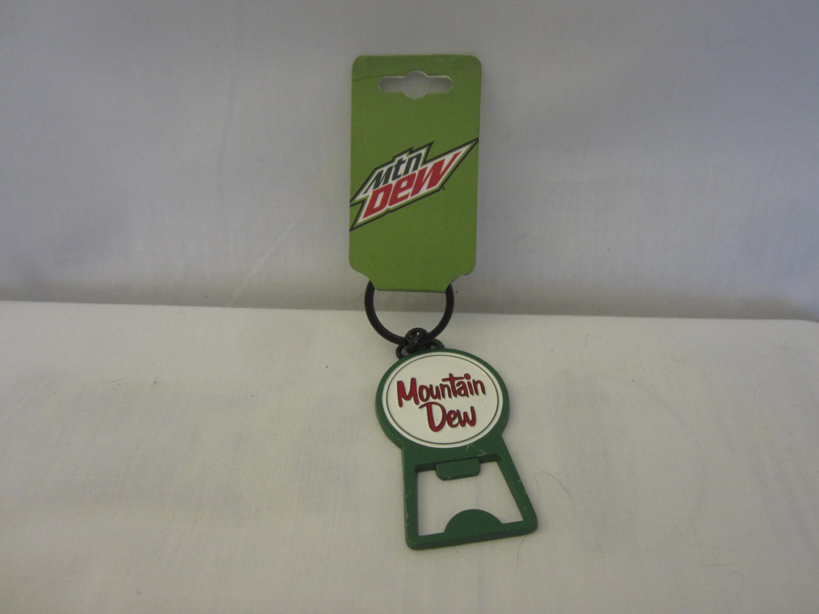Mountain Dew Bottle Keychain Opener NEW With Tag