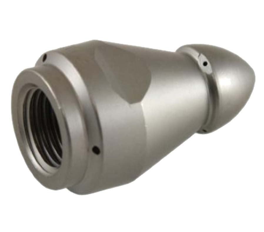 Suttner ST-49 "Root Ram" Sewer Nozzle 1/4", # 5.5, 1 Front, 3 + 3 Back 7,252 PSI