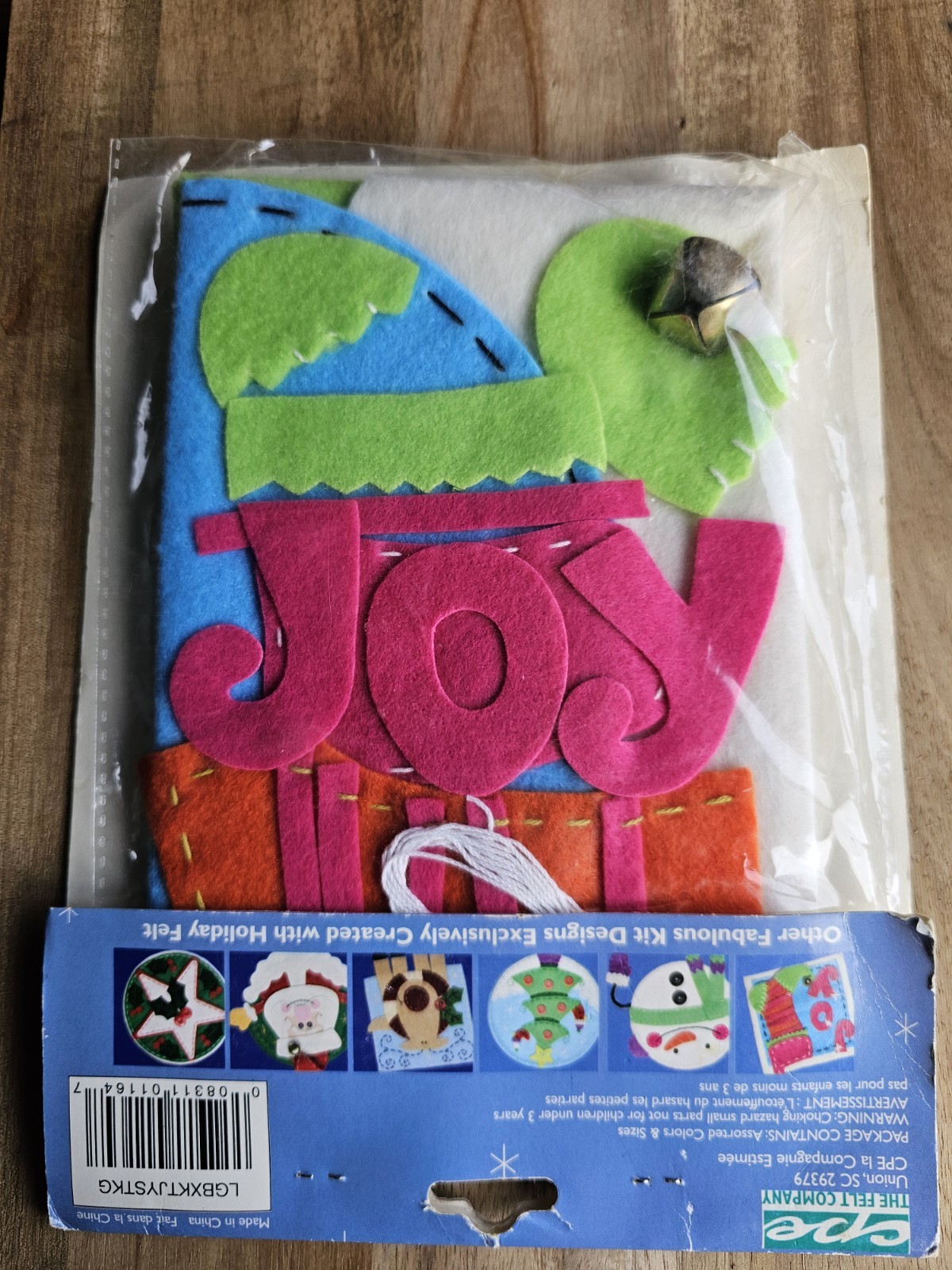 CPE Whimsical Holiday Felt- Joy Stocking Kit