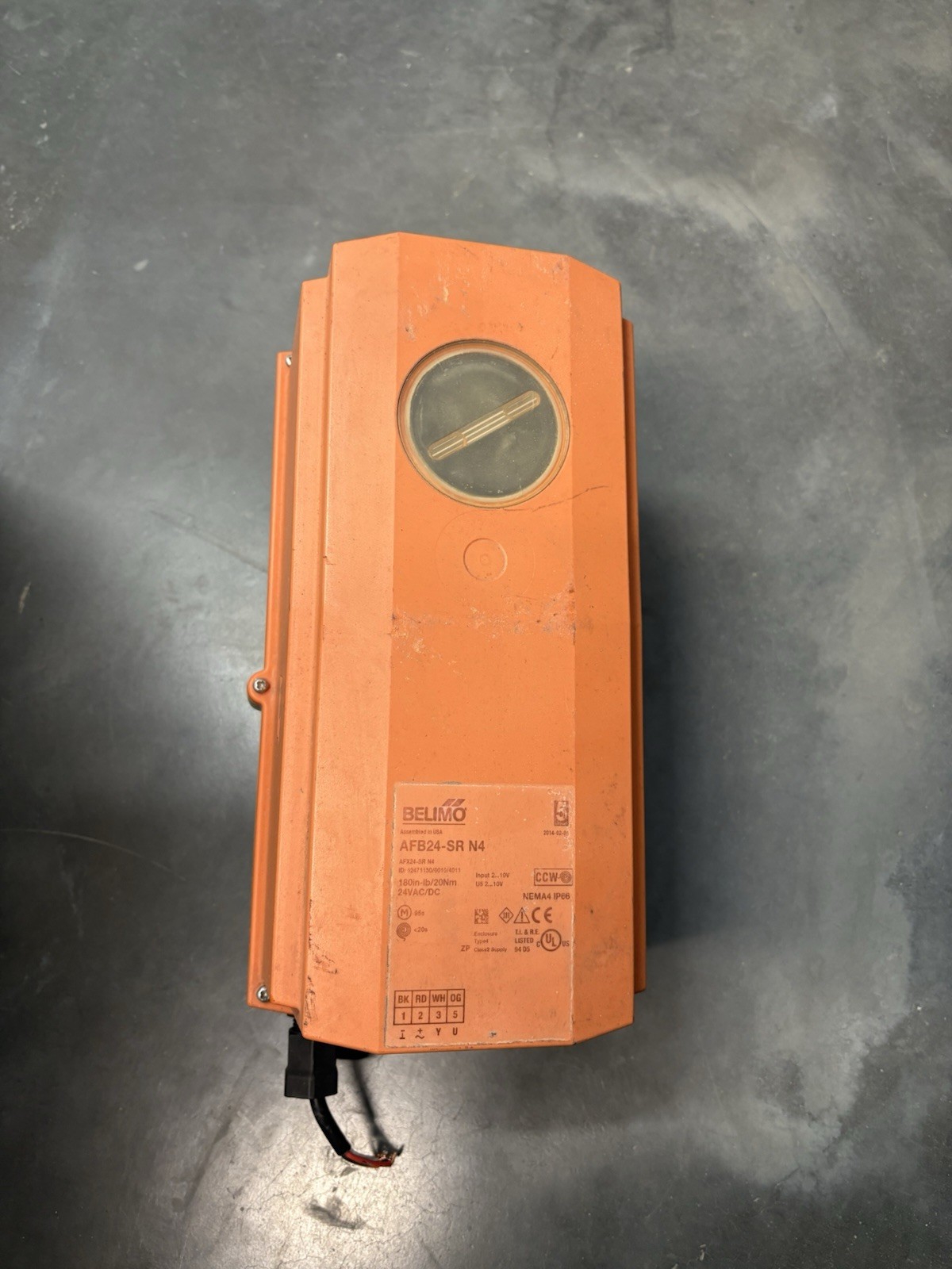 Belimo AFX24-SR N4 180 in-lb /20 Nm AC/DC 24V 50/60Hz Actuator AFB24-SR N4