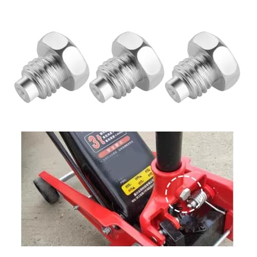 Floor Jack Rod Screw 3PCS High Strength 3 Ton Replacement