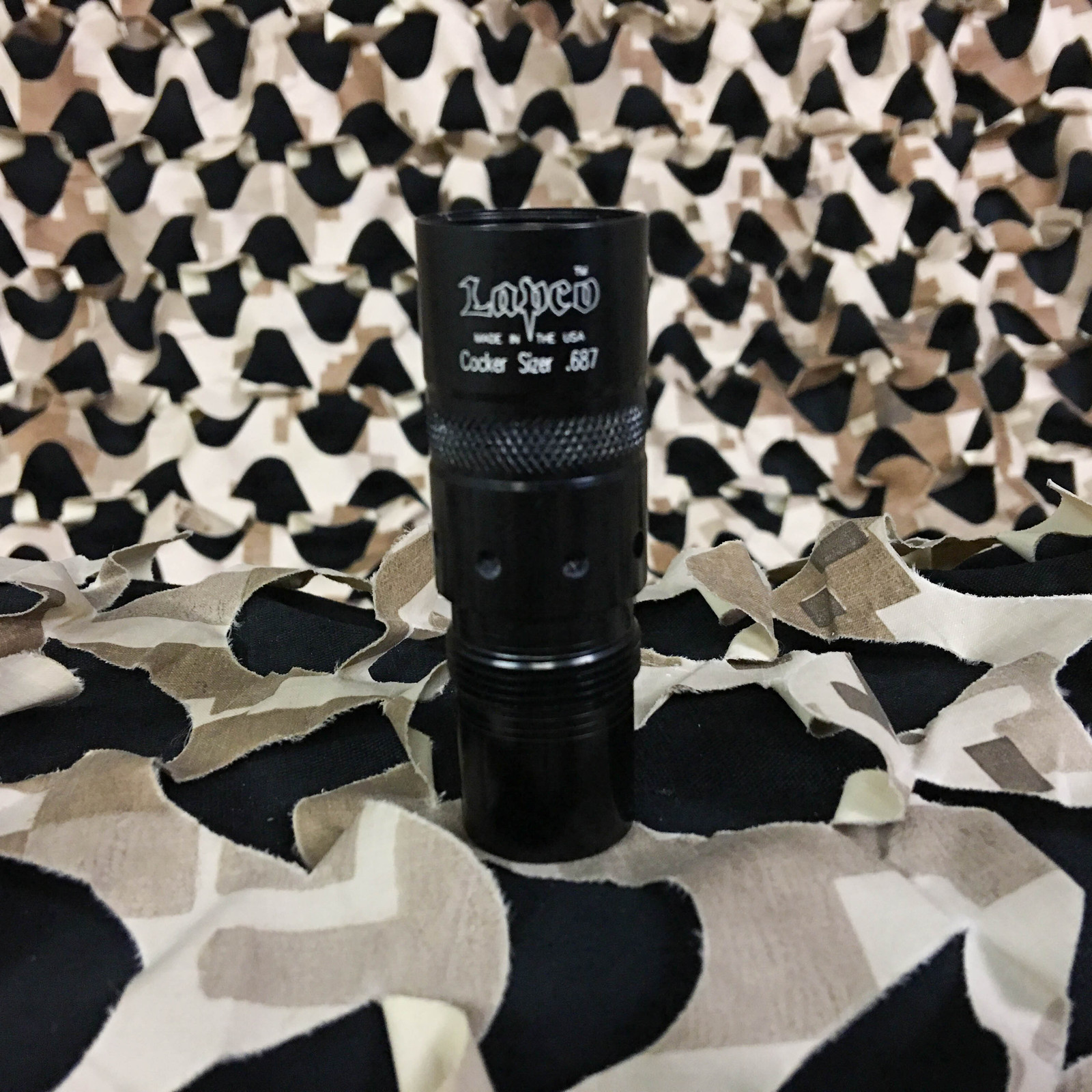 NEW LAPCO Paintball Barrel Bore Breech Sizer - Autococker/Cocker Thread - .687