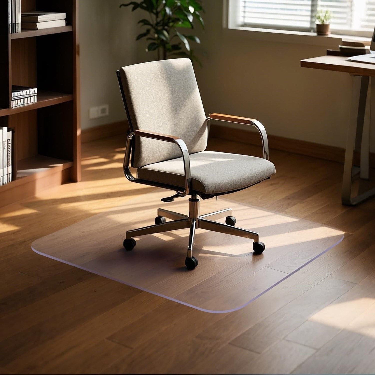 SOONAN Chair Mat for Hardwood Floors 36" x 48", Clear Office Desk Chair Mat 0...