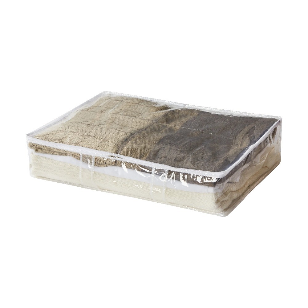 2pack Clear-Peva Under-bed Storage