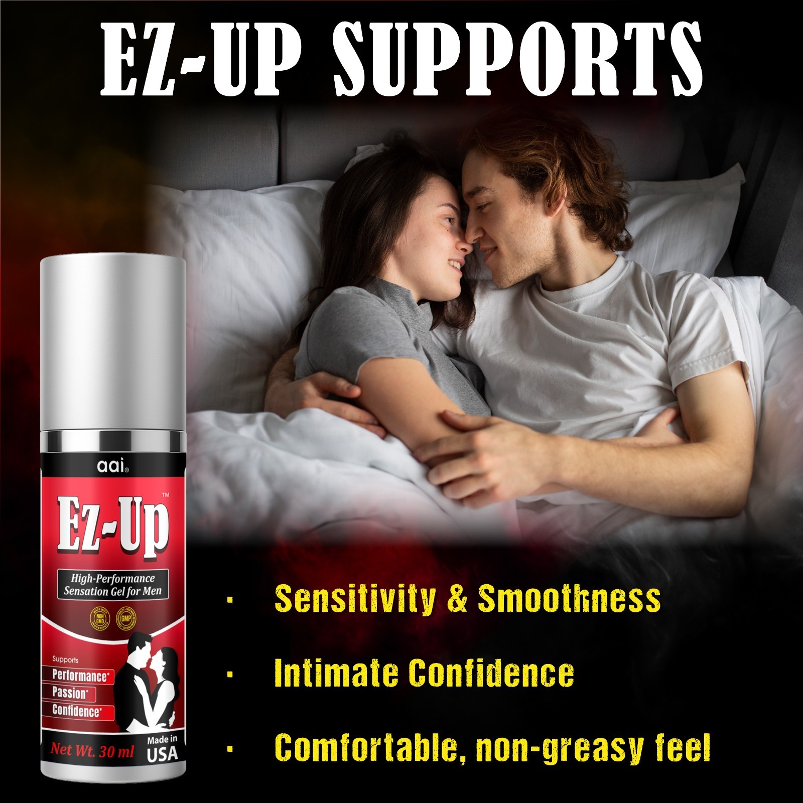 Stimulating Arousal Gel for Men, Male Sensation, Enhancer Tingling Pleasure 55ml