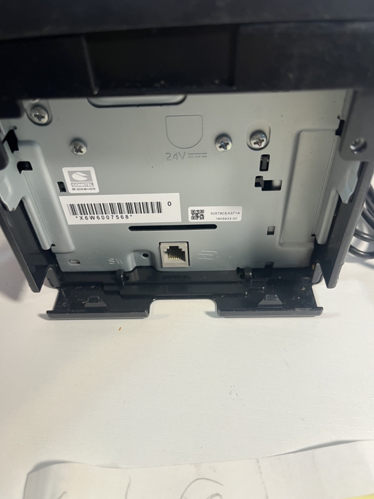 EPSON TMm30ii BLUETOOTH Printer + Power Supply -READ- TESTED #B7568 $5 s/h