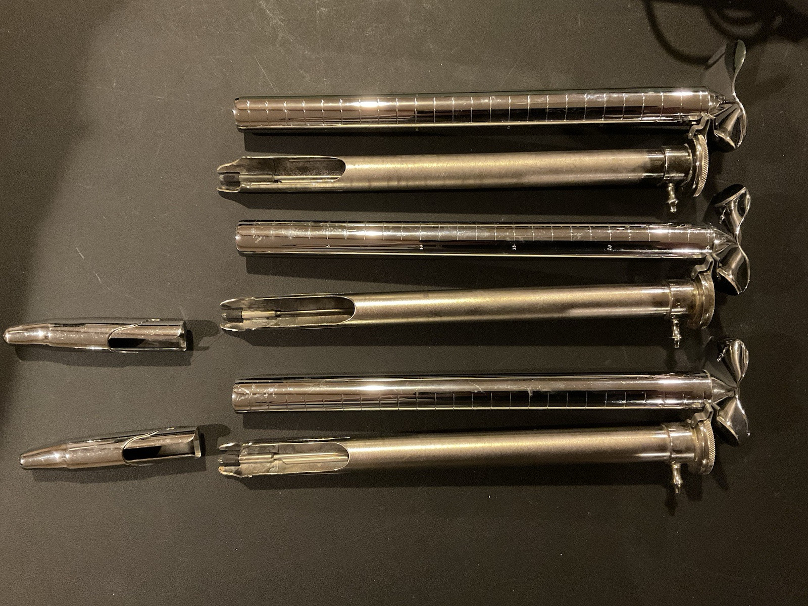 Vintage Welch Allyn Sigmoidscopes