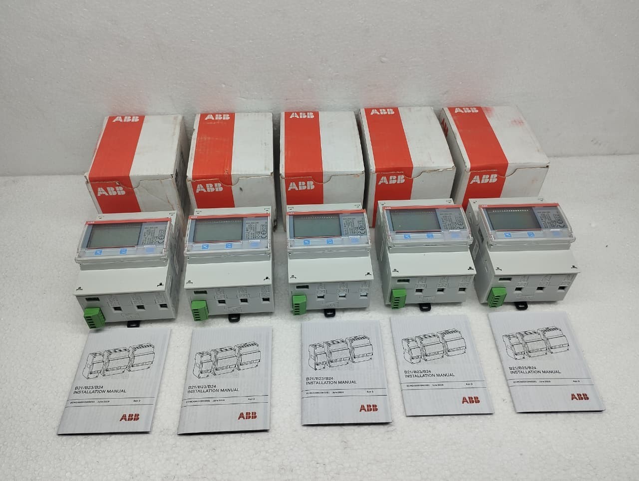 ABB Energy Meter 2CMA100183R1000 B24 352-100 3-Phase DIN-Rail (Italy)