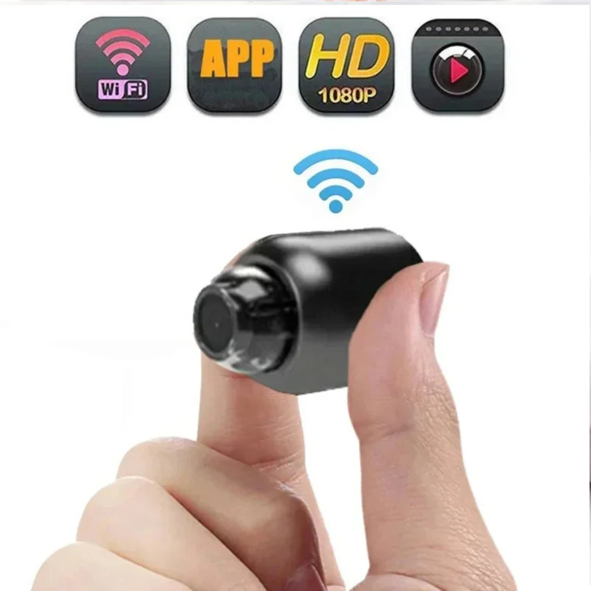 Mini Camera 1080P HD Video Motion Night Vision Cam WiFi Camrecorder Security DVR
