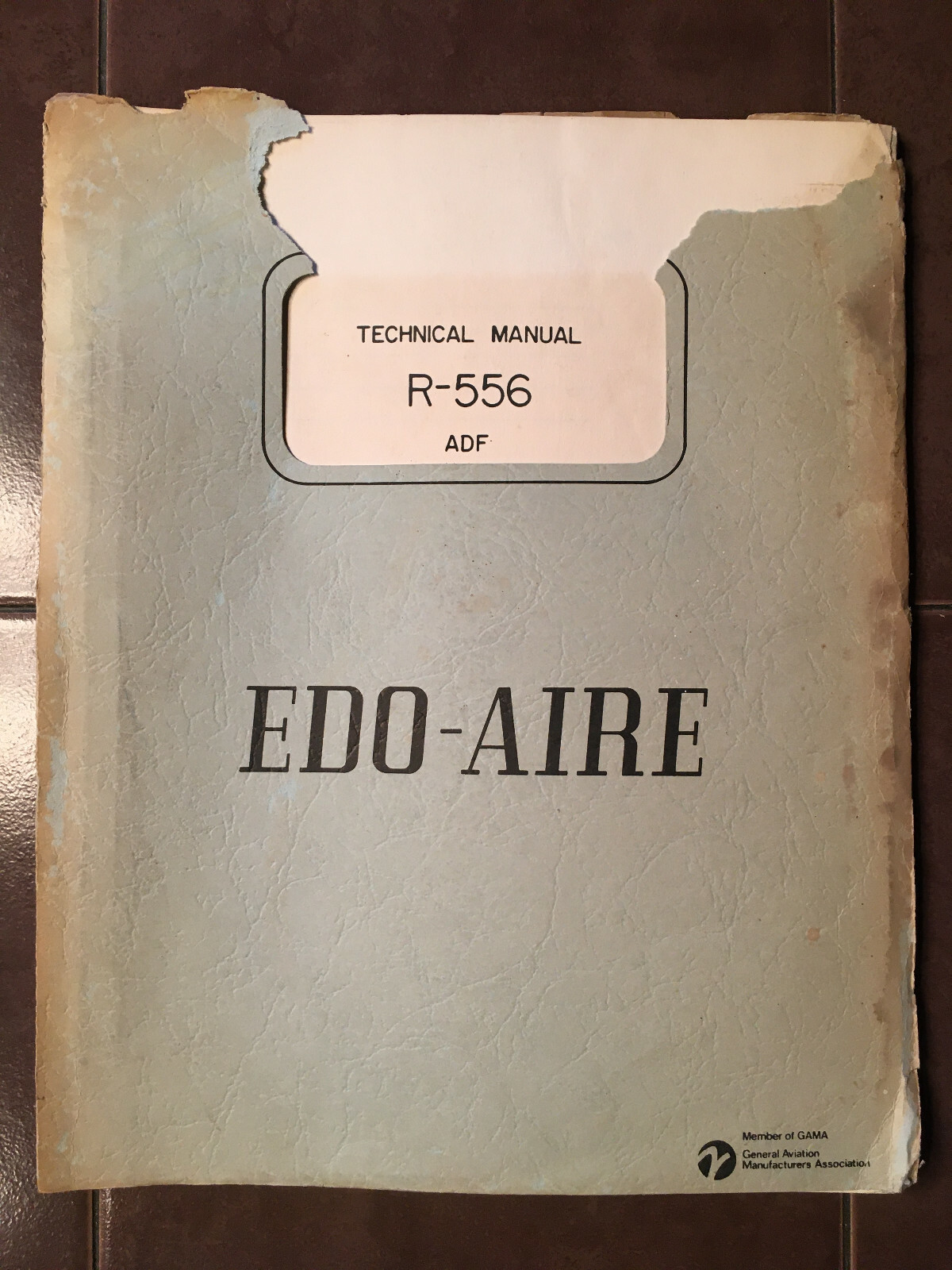 Edo-Aire R-556 ADF install, service & parts manual