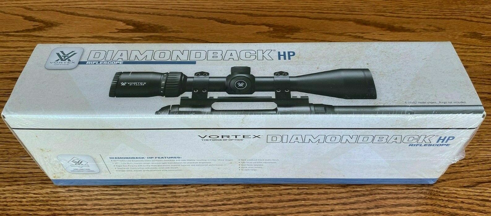 Vortex Diamondback HP 4-16x42 Dead-Hold BDC MOA Riflescope DBK-10019