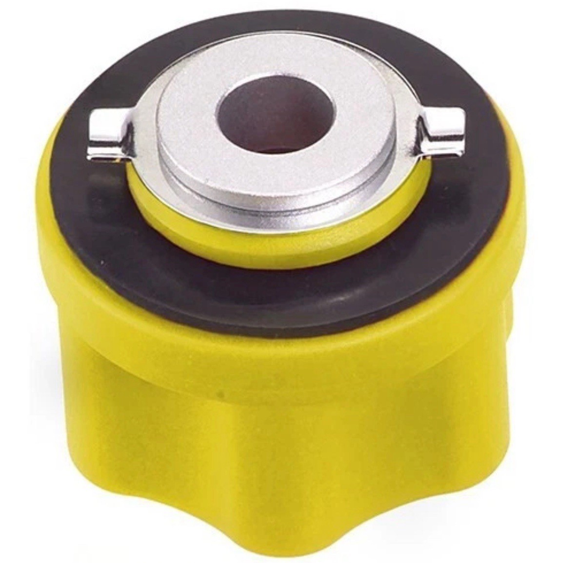 (L) 7478 Adapter with Bayonet Fitting (Yellow) for Oil Filling New old stock