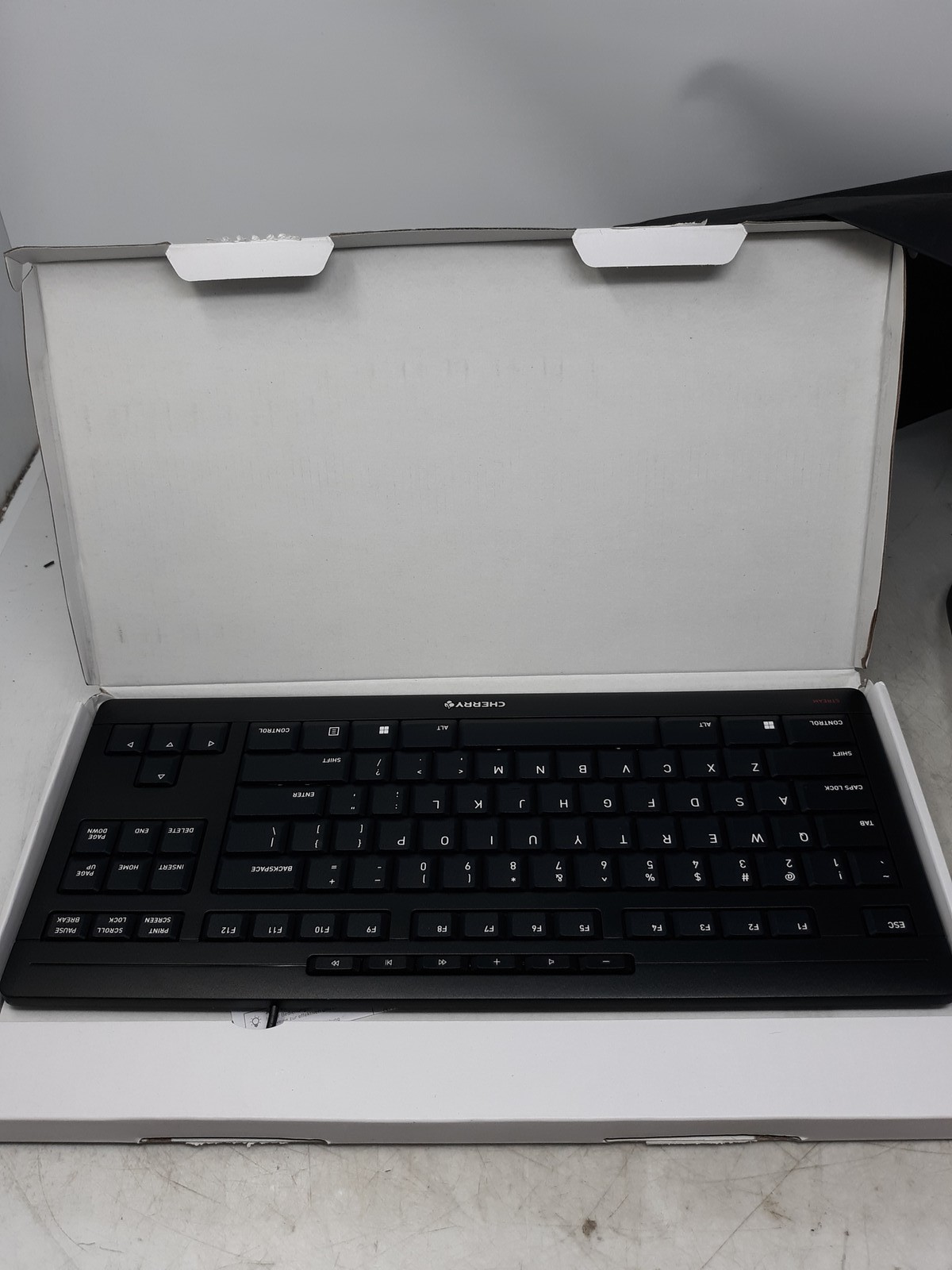 Cherry Stream Keyboard TKL Corded Compact USB Keyboard