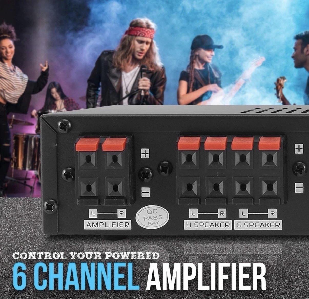 Pyle PSS8 8 Zone Multi Channel Speaker Stereo Amplifier Switch Box Hub