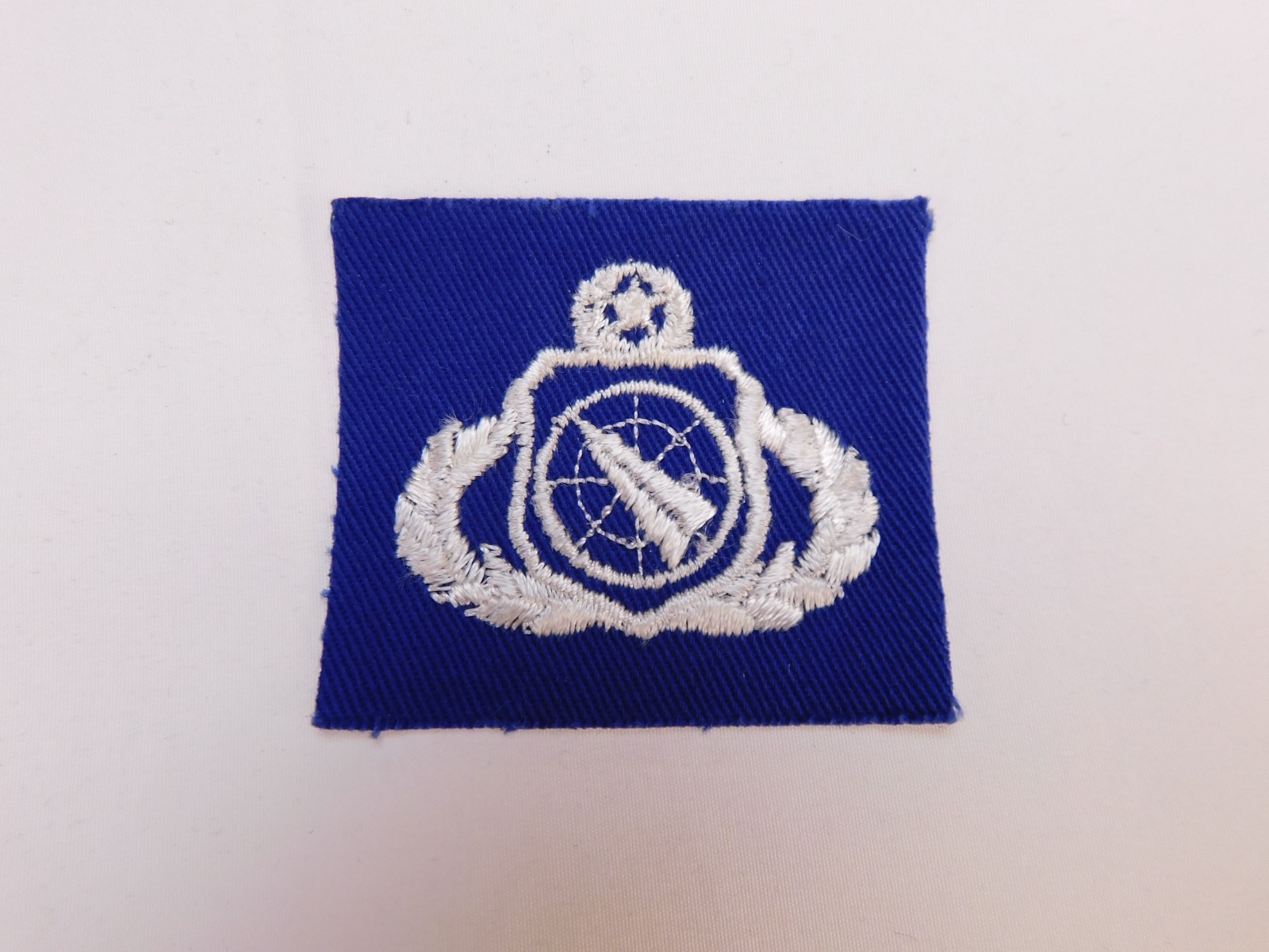 US Air Force USAF Master Weapons Controller Royal Blue Twill Military Patch