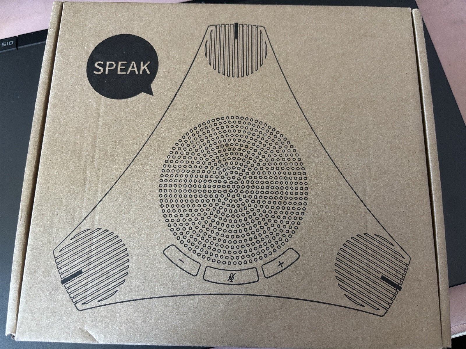 Conference Speaker & Microphone 360 Omnidirectional USB Speakerphone Microphone