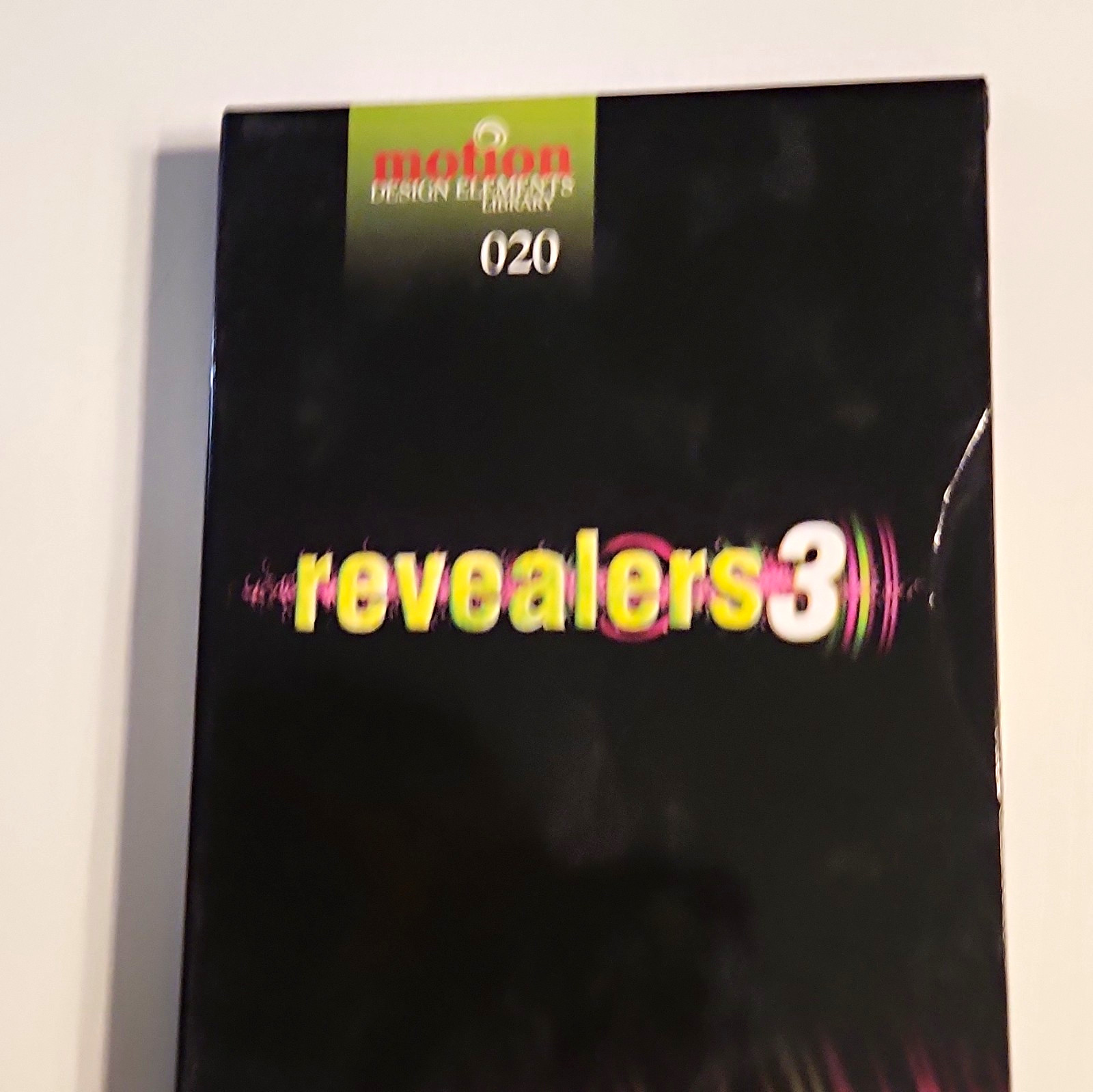 Digital Juice Motion Design Elements 020 Revealers 3 Video Effects DVD Disc 1