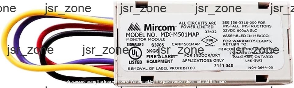 MIX M501MAP Mircom MIni Monitor Module