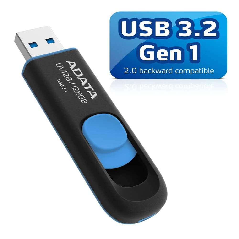 ADATA UV128 128G UDisk USB3.2 Gen1 Flash Drive Memory Thumb Stick Storage Device