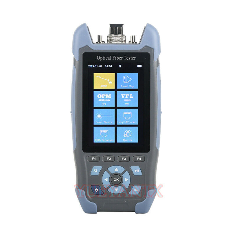 Pro mini OTDR Fiber Optic Reflectometer with 9 Functions VFL OLS OPM Event Map