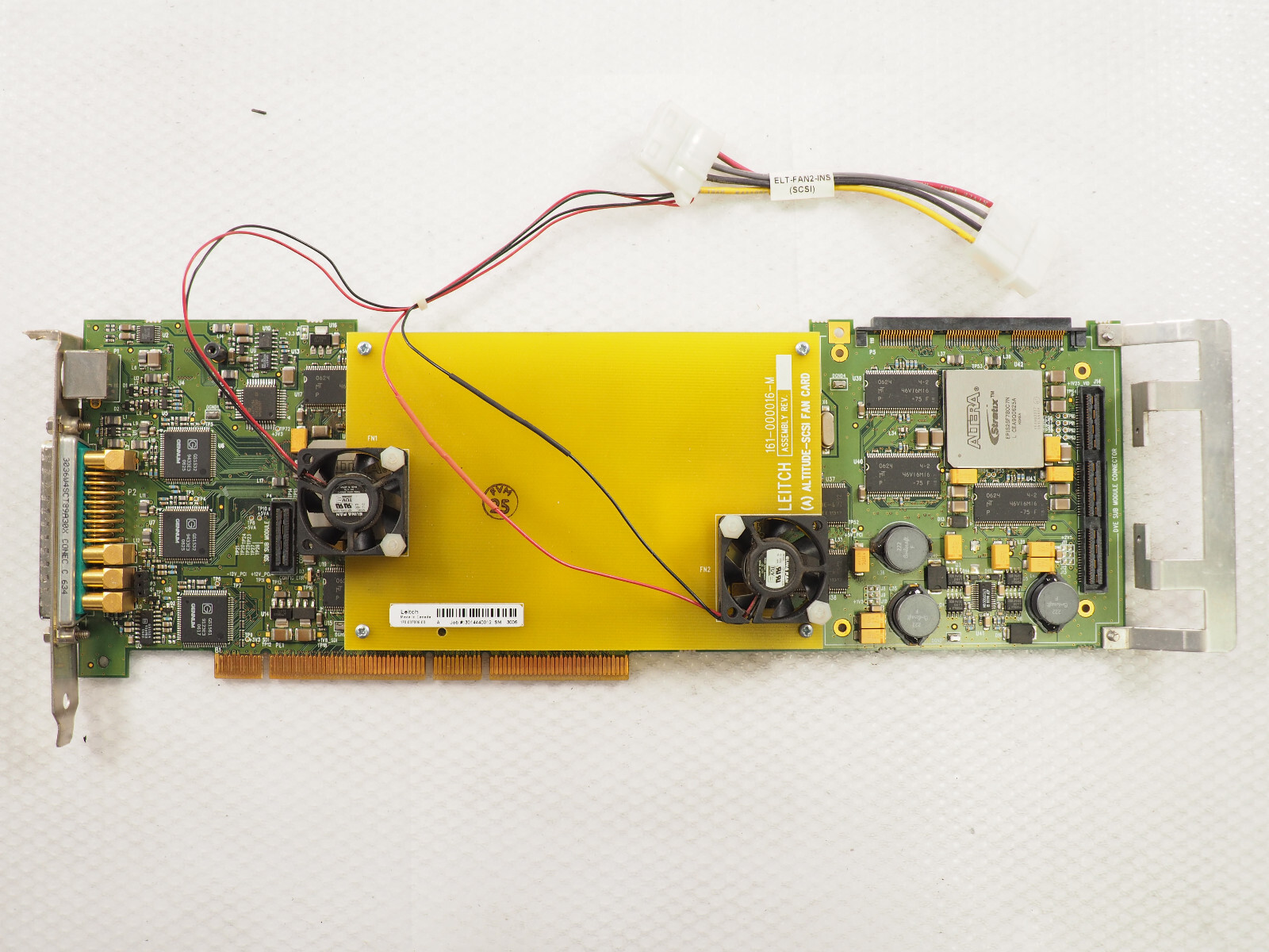 LEITCH 161-000015Q00 770-0070000Q00 A2D-7000-S2 w/Fan Card 161-000016-M